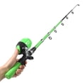 thumbnail image 4 of FishingBag Combo de caña de pescar telescópica portátil y carrete para niños, kit de iniciación de p Leo FishingBag, 4 of 7