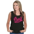 thumbnail image 4 of Crush Brest Cancer BCA Warrior Tank Top Tee Shirt Women Brisco Brands S, 4 of 6
