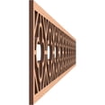 thumbnail image 3 of Ekena Millwork 46 1/4"W x 6"H x 1/4"T Hazelton Fretwork Moulding, Alder, 3 of 13