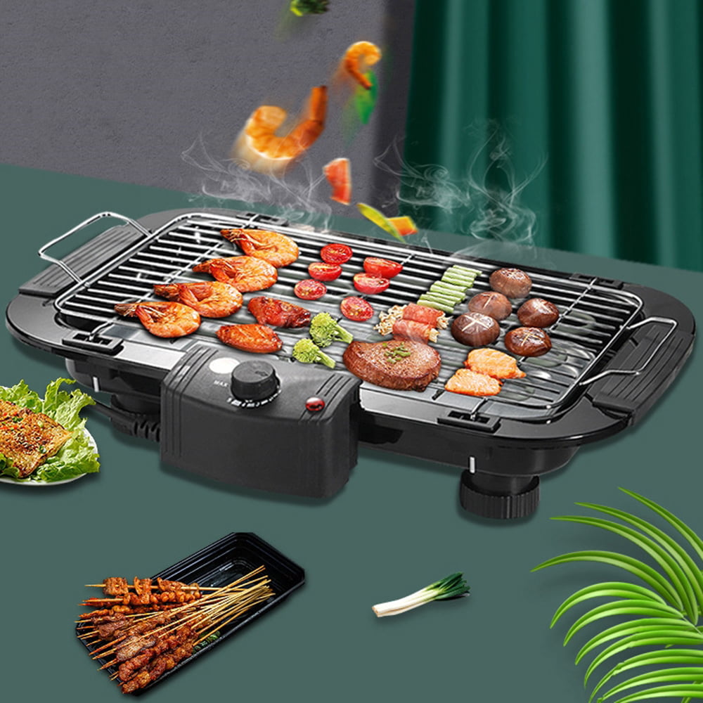 HUBESTSELLER Multifunctional Barbecue Electric Grill, Portable