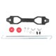 thumbnail image 1 of Battery Tie Down Heavy Duty Rustproof Battery Tie Down Bracket for 21 21R 22F 22HF 22R Red, 1 of 5