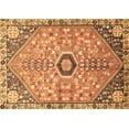thumbnail image 1 of Ahgly Company Indoor Rectangle Persian Brown Traditional Area Rugs, 2' x 5', 1 of 4