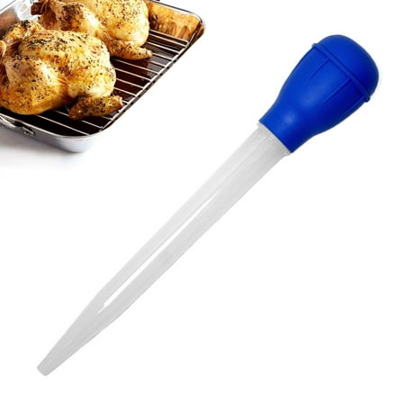 Turkey Baster Nylon Heat Resistant Rubber Bulb Cooking Utensils Barbecue