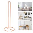 thumbnail image 4 of Tissue Reserve Paper Holder, Wrought Iron Tissue Holder Simple Appearance  For Office Rose Gold, 4 of 8