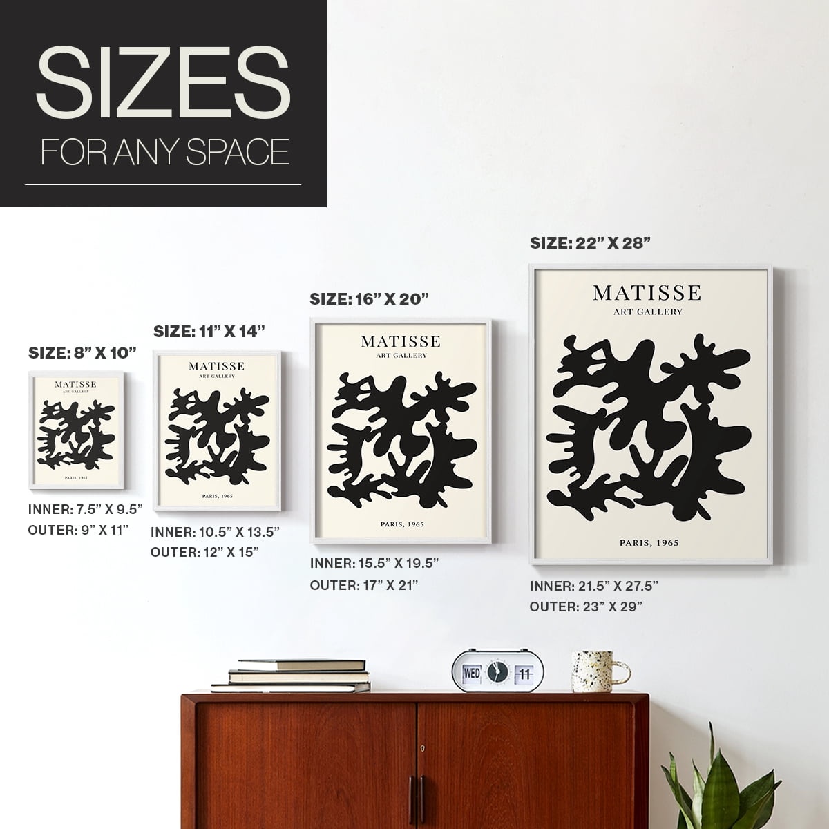 Matisse LXIX Framed Print - Solid Wood