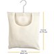 thumbnail image 3 of Bolsa para colgar con clip para ropa de 2 piezas, organizador con clip para colgar, soporte de acero inoxidable 304, bolsa de almacenamiento, portátil, lavable, práctico ahorro de espacio, calcetines, ropa interior JM, 3 of 5