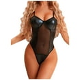 thumbnail image 2 of uublik Valentines Lingerie Set for Women Lace Plus Size Babydoll Sexy Naughty Bodysuit, 2 of 5