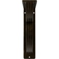 thumbnail image 3 of Ekena Millwork 2"W x 5 1/2"D x 8"H Versailles Wrought Iron Bracket, (Triple center brace), Antiqued Bronze, 3 of 7