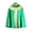Green, variant on Unisex Patchwork Satin Medieval Cape Stand Collar Cloak for Christmas Halloween Party Vampires Easter Cosplay Costume