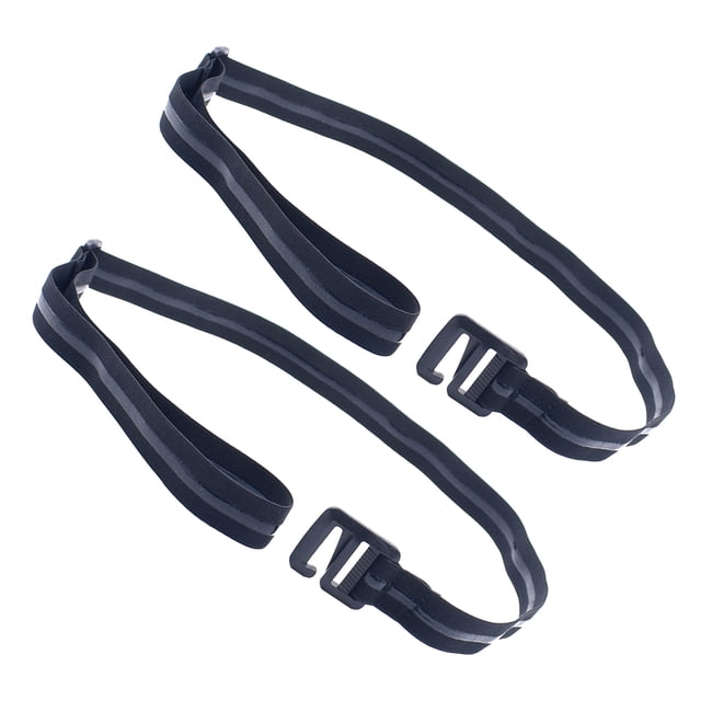 Luxshiny 2Ud Cinturón Ajustable Elástico Antideslizante Para Formal De Color Negro