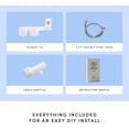 thumbnail image 4 of TUSHY Classic 3.0 Bidet Attachment  with  Self Cleaning Spray and Retractable Nozzle, Fits Almost Any Toilet Seat, Non Electric for Men and Women, Quick Install  (Bamboo Knob), 4 of 12