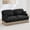 Green Black, variant on 69" Stylish Printed Chenille Two Seater Couch, Living Room Loveseat with Tassel Decor, Upholstered Loveseat with Modular Layout for Household Leisure Areas, khaki