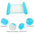thumbnail image 3 of Hamaca de agua inflable Cama flotante Colchón de natación inflable Favores Hamaca de agua inflable de verano Salón relajante flotante Cama al aire libre Piscina Playa para adultos Sincero Hogar, 3 of 8