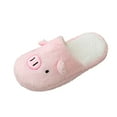thumbnail image 2 of Slippers for Women Cozy Short Plush House Slippers for Party Bedroom Hotel 38 39, 2 of 8