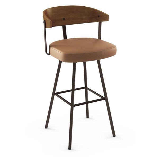 Amisco Quinton 29 In Swivel Bar Stool Walmart Com Walmart Com