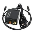 thumbnail image 2 of Convertisseur Audio Numérique vers Analogique Fibre Optique Toslink Signal Coaxial DAC SPDIF Stéréo Prise 3.5MM RCA R/L Adaptateur Décodeur Audio, 2 of 4