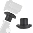 thumbnail image 1 of Adaptador de Cámara de Metal, Ajuste de Precisión para Cámaras Con Montura Ai, Estructura Interior Y Exterior, Aleación de Aluminio Negro, Puerto ocular de Telescopio de 1,25, 1 of 7