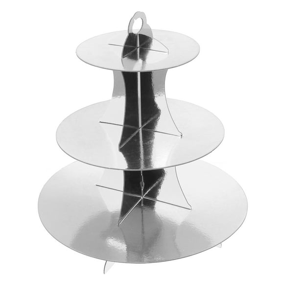 PBPBOX Cupcake Display Stand Round Cardboard Food Display Party Organizers Bridal Shower 1Pack