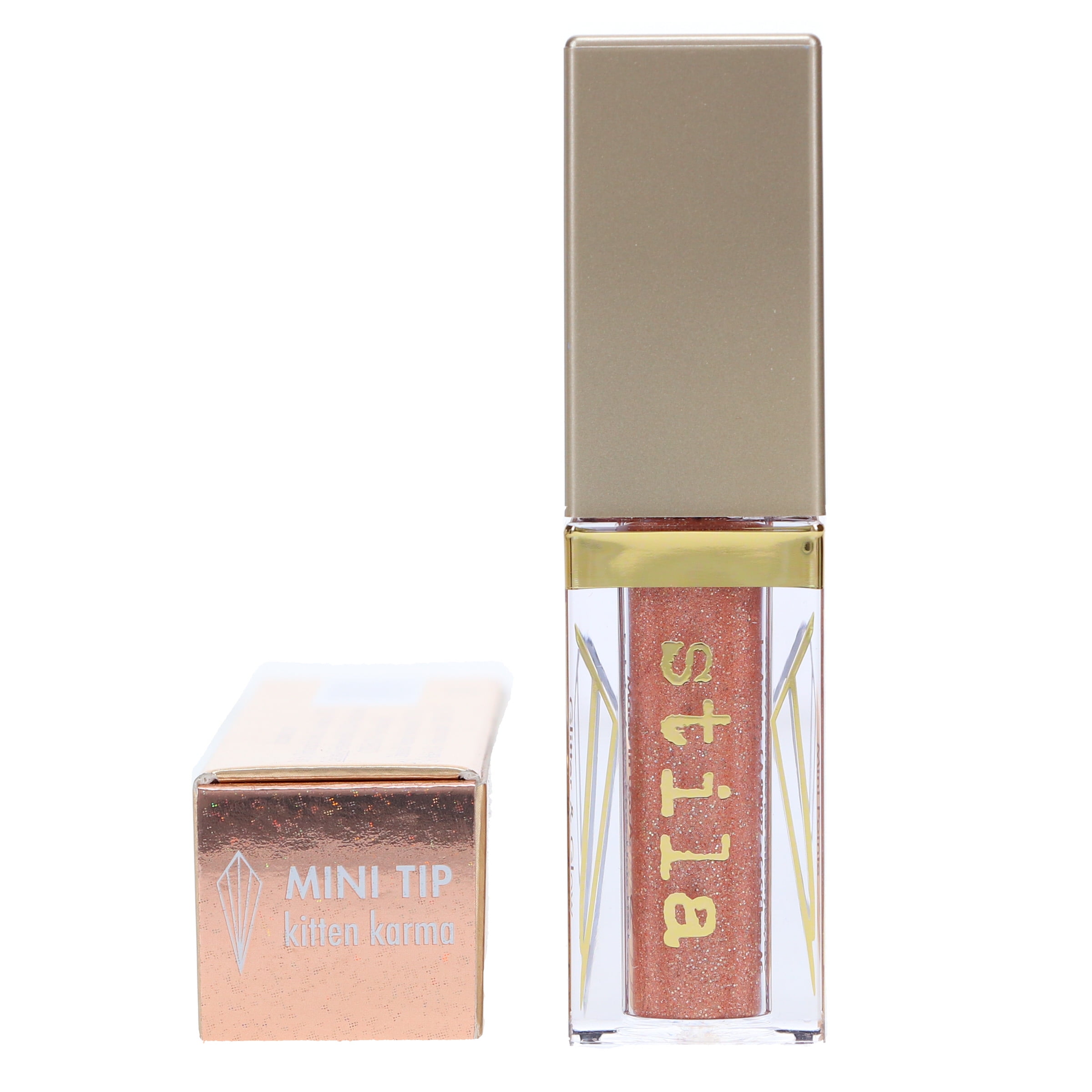 Stila Glitter & Glow Liquid Eye Shadow Mini Tip Kitten Karma 0.153 oz