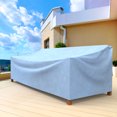 thumbnail image 2 of Budge XLarge 88"W 36"Deep Blue Patio Sofa Cover, All-Seasons, 2 of 6