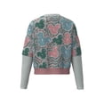 thumbnail image 2 of Tie Dye Mouse - Girls Crop Sweatshirt, 2 of 3