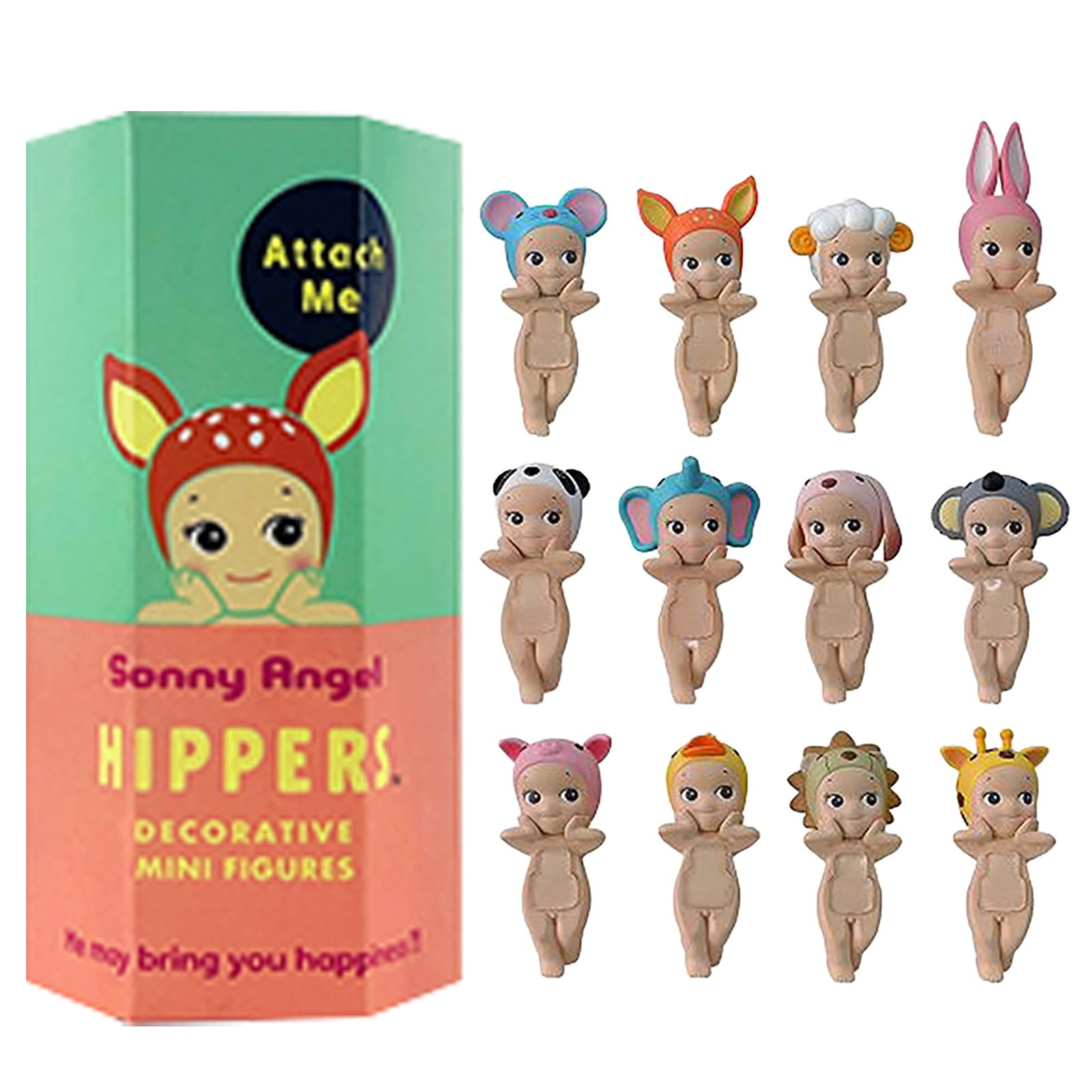 新品９０個★Sonny Angel HIPPERS ヒッパーズ アニマル 1 Pc Blind Box Sonny Angel HIPPERS Animal SeriesMini Action