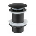 thumbnail image 2 of Stainless Steel Spring, Freestanding Bathtub Drain Pop-up Stopper, Durable Solid Brass Compression, Waterproof Two-layer Rubber Gasket Design, Anti-Clogging, Easy Installation for, 2 of 5