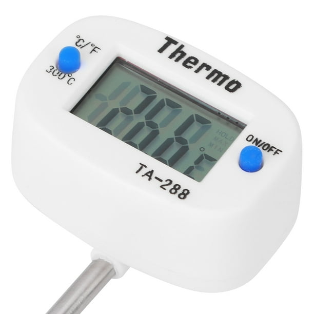 Termómetro Digital, Pantalla Fahrenheit Y Celsius, 2 Unidades, Termómetro Para Alimentos Para Hogares, Laboratorios, Talleres