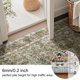 thumbnail image 5 of Alfombra RYB HOME, lavable, vintage, floral, 240 x 300 cm, color verde, 5 of 7