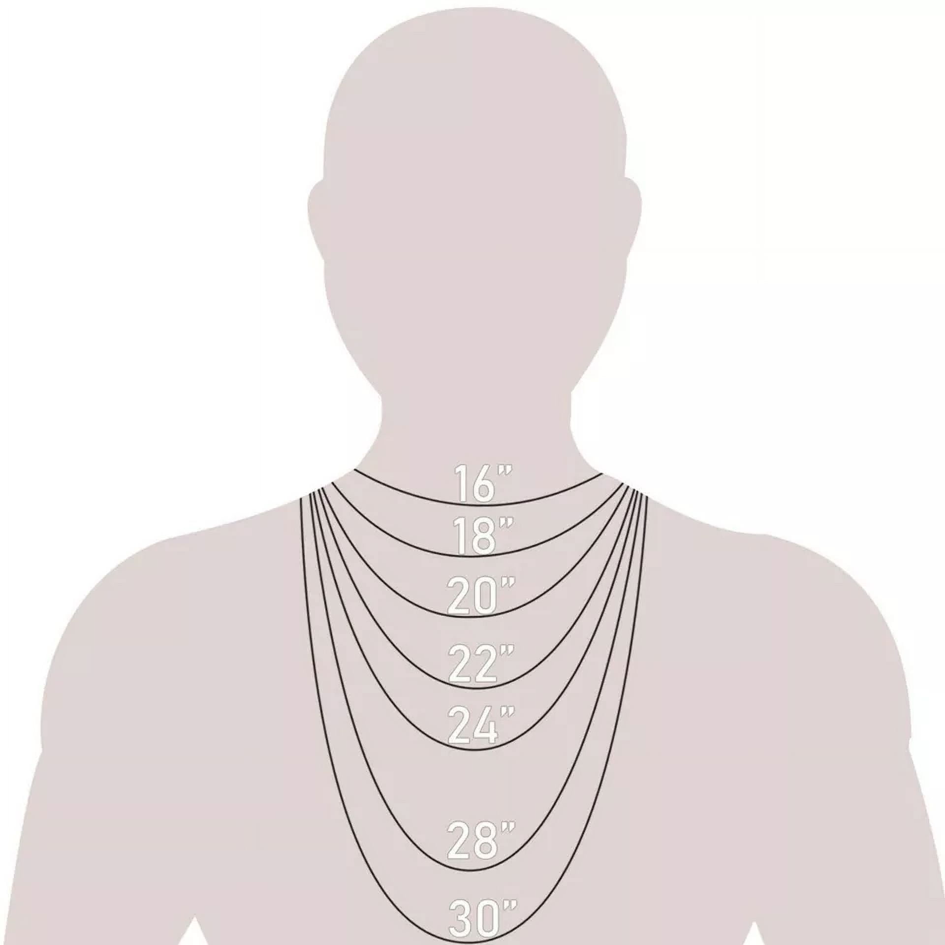 Solid 14K Yellow Gold Herringbone Chain Necklace
