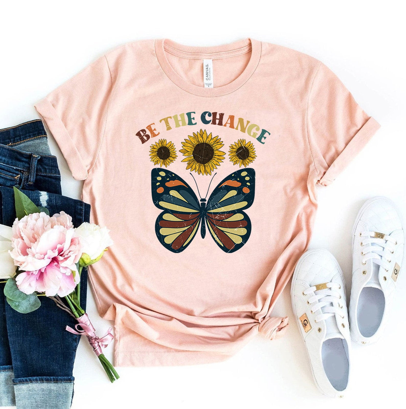 justice butterfly shirt