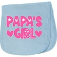 thumbnail image 2 of Inktastic Papa's Girl Baby Burp Cloth, 2 of 3