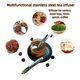 thumbnail image 3 of Juego de infusores de té de acero inoxidable para té de hojas sueltas (paquete de 3), 3 of 6