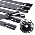 thumbnail image 4 of 50 Pieces Nail Display Swatches False Nail Art Tips Stick Display Practice Fan Board With Iron Circle, 4 of 7