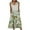 Green, variant on Womens Dresses Summer Sleeveless Dresses V-Neck Baggy Midi Dress Tiered Sun Dress 2023