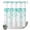 AbstractZF0109, variant on No Hook Shower Curtain with Built-in Rings - Retro Watercolor Washable Waterproof Fabric Bathroom Curtains for Hotel,Rentals, Stall 36 X 72 Inch , Elephant Ivory Texture Gray Brown