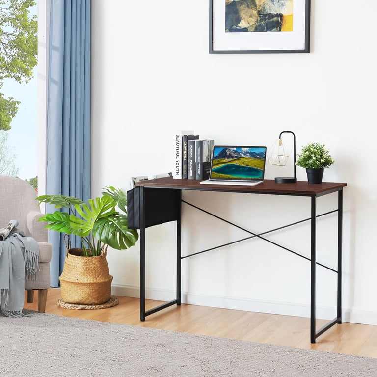 Giantex Computer Table Giantex 47quot Modern Office Computer Desk Pc Laptop Table