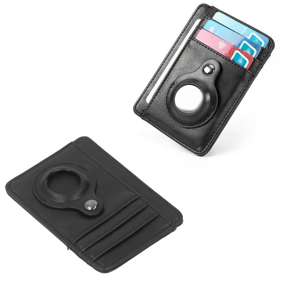 Card Storage Wallet, Tracking Device And Credit Card Wallet PU Anti Theft  Full Protection Card Storage Bag Coin Purse Compact Card Bag For Men Women
