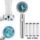 thumbnail image 1 of 360 Degrees Rotation Turbo Fan Shower Head High Pressure Water Saving Spray Adjustable Showerhead Filters Bathroom Accessories, 1 of 5
