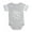 Heather Gray, variant on CafePress - Gothic Skull Initial T - Cute Infant Baby Football Bodysuit