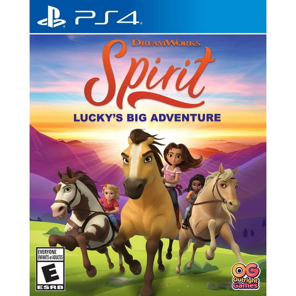 DreamWorks Spirit Lucky’s Big Adventure PlayStation 4, PlayStation 4