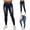 Black, variant on Flare Leggings for Women Pearl Denim High Waist Yoga Pants