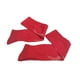 thumbnail image 2 of Qarigey 1 par de calcetines deportivos de fútbol sobre la rodilla, toalla de algodón, mallas inferiores, medias de fútbol, adultos, hombres, Medias Rojo, 2 of 6
