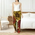 thumbnail image 4 of Sikiie Sunflower Women’s Ultra-Soft Comfy Lounge Pants Sleepwear Comfy Lounge Pants Drawstring Sleep Bottoms with PocketsSmall, 4 of 6