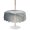 Gray, Slate, Off-White, variant on Outdoor Tablecloth with Umbrella Hole for Patio/Picnic/Party/Camping, Mountain Peak Waterproof Table Cloth Rectangle Table Cover Washable, Gray Beige Mist Zen Modern Fantasy (60"x 102")