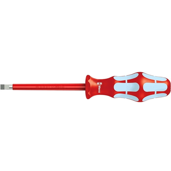 Wera Insulated Slotted Screwdriver 5/32 in Round 05022731001