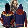 thumbnail image 2 of Sudadera con capucha de la película Avengers Endgame Quantum Realm de 2019, chaqueta con tecnología avanzada, disfraces de cosplay, sudadera con capucha del Capitán Marvel, 2 of 5