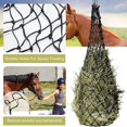 thumbnail image 4 of 2pcs 2 style Adjustable Nylon Knitted Horse Halters Southwestern Equine Side Pull Rope Black 1340~2x8mm 1pc/style, 4 of 6