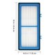 thumbnail image 4 of Reemplazo de filtro de aire compatible Holmes AER1 para filtro tipo HAPF30AT-Total Air HAPF, filtro HAPF30AT y filtro Holmes HAP242, 6 filtros HEPA verdaderos, 4 of 7
