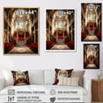 thumbnail image 4 of Designart "Curtain Call Theatres in Architecture VI" Cityscapes Floater Framed Canvas Wall Art, 4 of 7